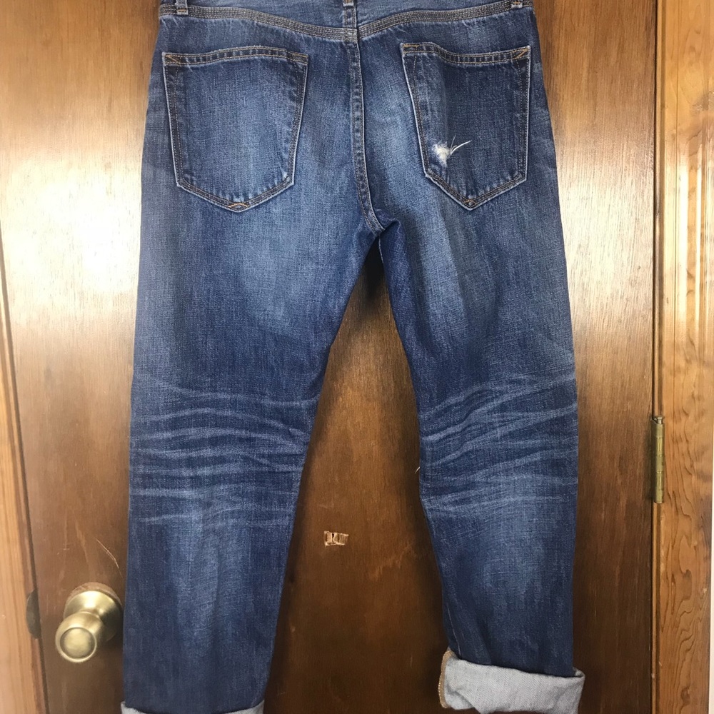 Ripped Boyfriend Jeans